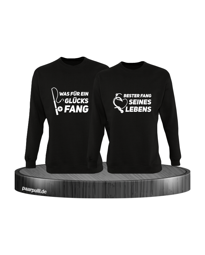 Was für ein Glücksfang schwarz