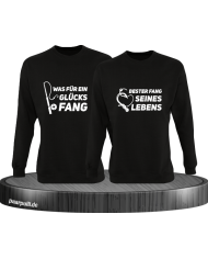 Was für ein Glücksfang schwarz