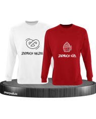 Ziemlich süß und ziemlich salzig  rot weiß