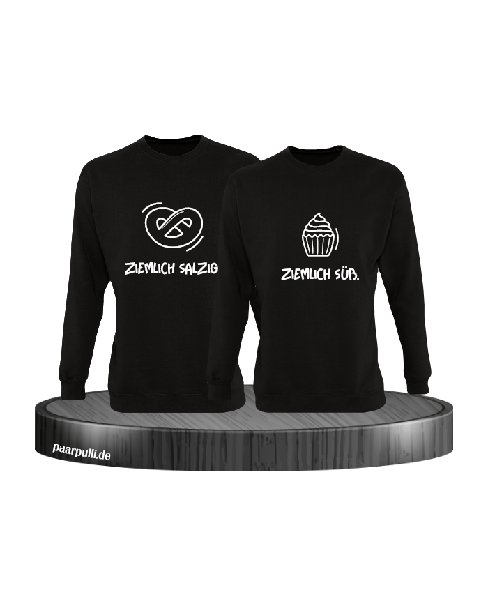 Ziemlich süß und ziemlich salzig  schwarz