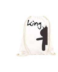 Weißer Beutel King Mann