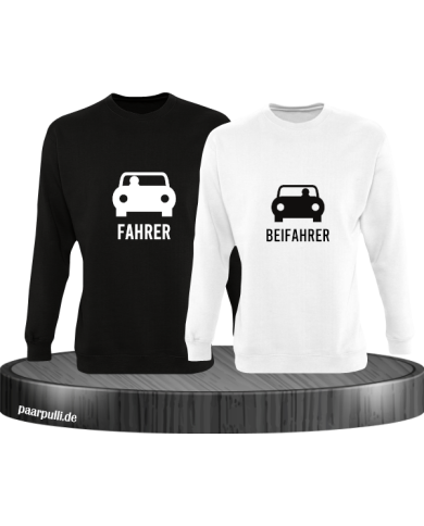 Fahrer und Beifahrer mit Sitzplatz schwarz weiß Fahrer und Beifahrer mit Sitzplatz schwarz weiß