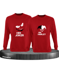 Her Joker und His Harley rot