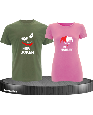 Her Joker und His Harley khaki rosa Her Joker und His Harley khaki rosa