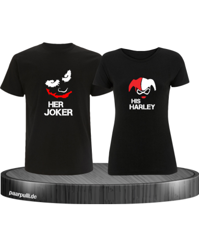 Her Joker und His Harley schwarz Her Joker und His Harley schwarz