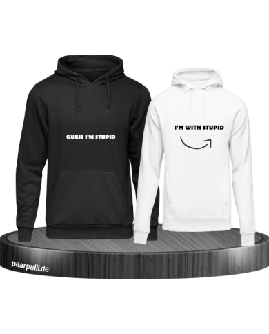 Guess I'm stupid schwarz weiß Guess I'm stupid schwarz weiß
