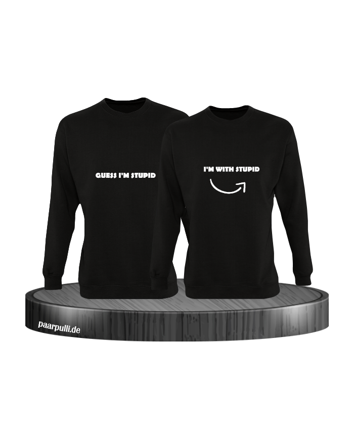 Guess I'm stupid Couple schwarz