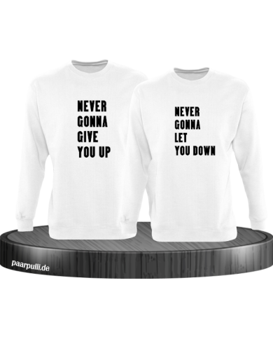 Never gonna give you up weiß Never gonna give you up weiß