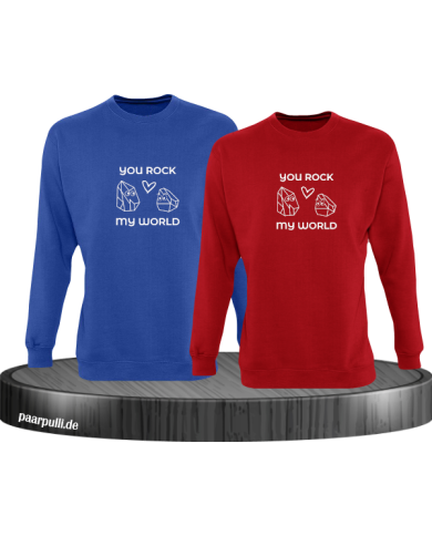 You Rock my World blau rot You Rock my World blau rot