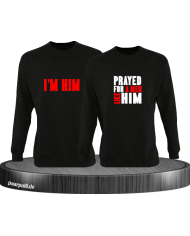 Prayed for a Men like him schwarz