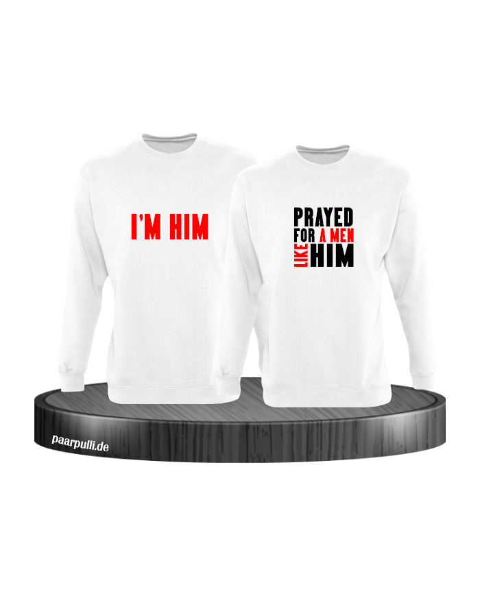 Prayed for a Men like him schwarz