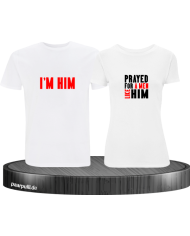 Prayed for a Men like him weiß