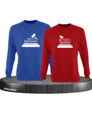 Verkauft an den süßesten Spinner blau rot