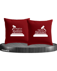 Verkauft an den süßesten Spinner Kissenbezüge für Pärchen Set