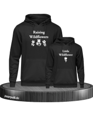 Raising Wildflowers Eltern Kind Partnerlook Hoodies