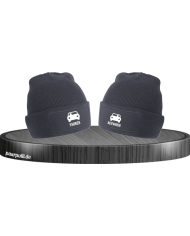 Fahrer und Beifahrer schwarz