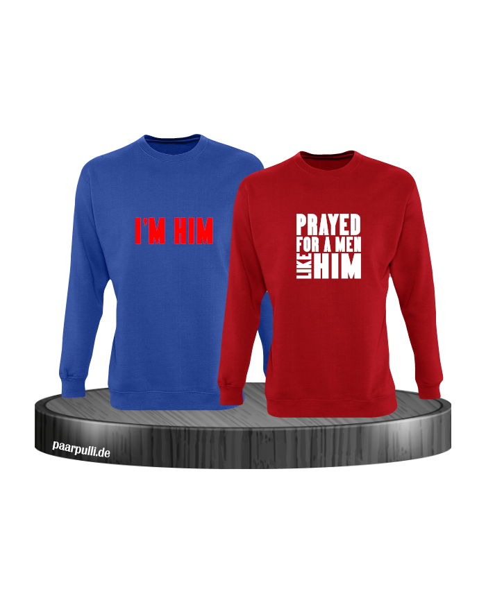 Prayed for a Men like him blau rot