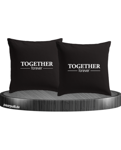 Together forever Kissenbezüge für Pärchen Set Together forever Kissenbezüge für Pärchen Set