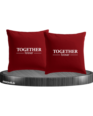 Together forever Kissenbezüge für Pärchen Set Together forever Kissenbezüge für Pärchen Set