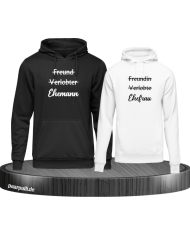 Ehemann und Ehefrau Couple Hoodie