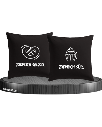 Ziemlich salzig und ziemlich süß schwarz Ziemlich salzig und ziemlich süß schwarz