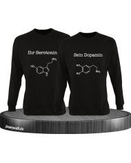 Ihr Serotonin und sein Dopamin schwarz