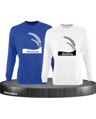 Ährenmann und Ährenfrau blau weiß