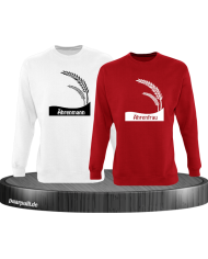 Ährenmann und Ährenfrau rot weiß