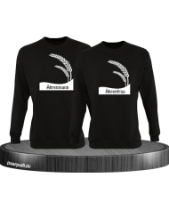 Ährenmann und Ährenfrau schwarz