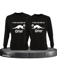 I love u like no Otter schwarz