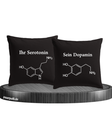 Ihr Serotonin und sein Dopamin schwarz Ihr Serotonin und sein Dopamin schwarz