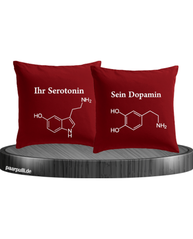 Ihr Serotonin und sein Dopamin rot Ihr Serotonin und sein Dopamin rot