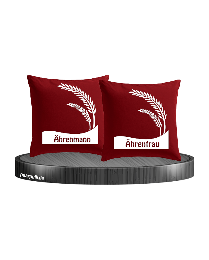 Ährenmann und Ährenfrau rot