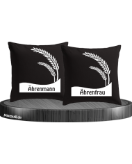 Ährenmann und Ährenfrau schwarz