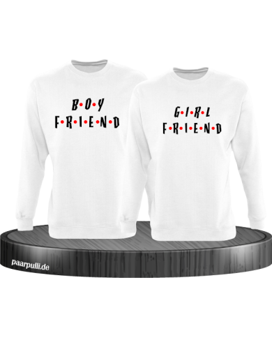 Boyfriend & Girlfriend weiß Boyfriend & Girlfriend weiß