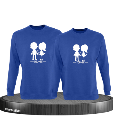 You and Me Sweatshirt Set blau You and Me Sweatshirt Set blau