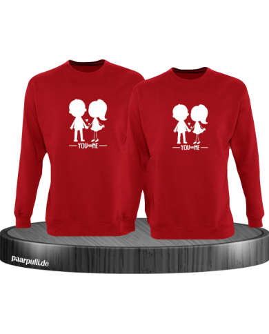 You and Me Sweatshirt Set rot You and Me Sweatshirt Set rot
