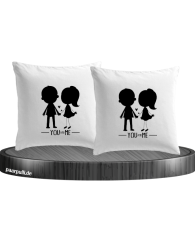 You and Me mit Pärchen Bild weiß You and Me mit Pärchen Bild weiß