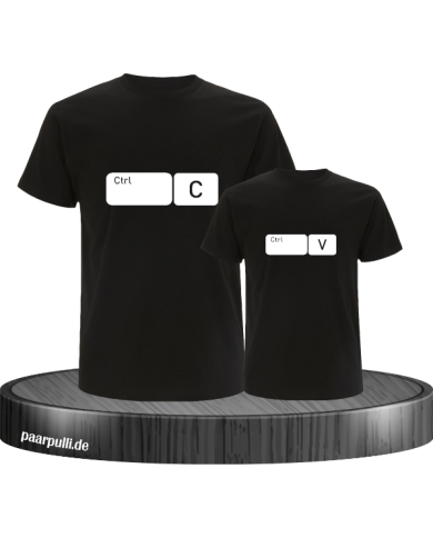 Strg C und Strg V im Button Design schwarz Strg C und Strg V im Button Design schwarz
