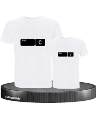 Strg C und Strg V im Button Design weiß