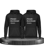 Friends, Best Friends und Sisters schwarz