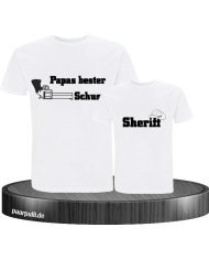 Papas bester Schuss und Sheriff weiß