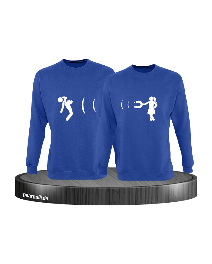 Ich magnetisiere dich blau