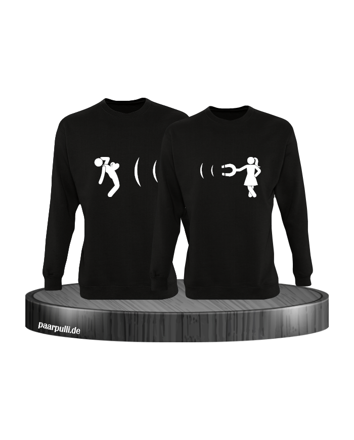 Ich magnetisiere dich schwarz