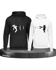 Ich magnetisiere dich schwarz weiß