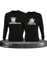 Queen of everything and King of everything that's left schwarz