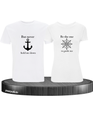 Be the one to guide me but never hold me down weiß