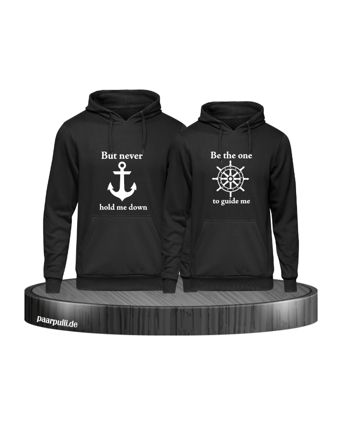 Be the one to guide me but never hold me down schwarz