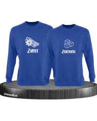 Zimt und Zucker blau