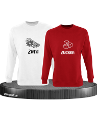 Zimt und Zucker rot weiß